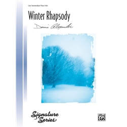 Alexander Winter Rhapsody Piano Solo Sheet