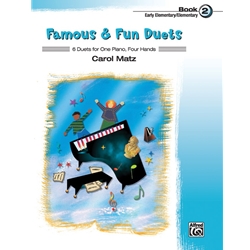 Famous & Fun Duets, Book 2 [Piano] Book