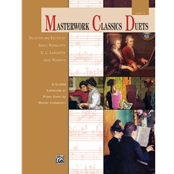 Masterwork Classics Duets, Level 6 [Piano] Book