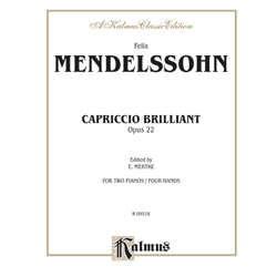 Capriccio Brillante, Opus 22 [Piano] Book