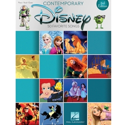 Contemporary Disney - 3rd Edition - 50 Favorite Songs PVG