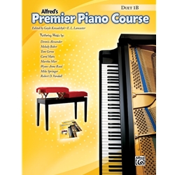 Alfred's Premier Piano Course Duet 1B One Piano Four Hands Book