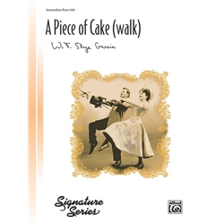 A Piece of Cake (walk) [Piano] Sheet