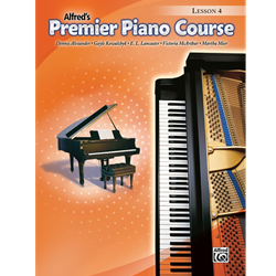 Alfred's Premier Piano Course, Lesson 4