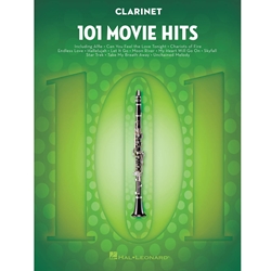 101 Movie Hits Clarinet Clt