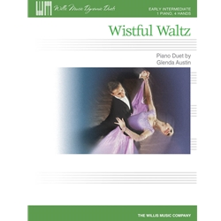 Wistful Waltz - NFMC 2024-2028 Selection 1 Piano, 4 Hands Early Intermediate Level 1P4H