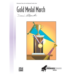 Alexander Gold Medal March Piano Solos Sheet