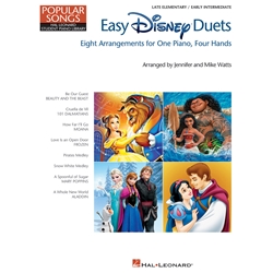 Easy Disney Duets - Popular Songs Series Late Elementary/Early Intermediate Level 1P4H
