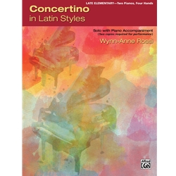 Concertino in Latin Styles [Piano] Book