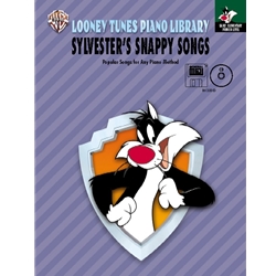 Looney Tunes Piano Library, Primer: Sylvester's Snappy Songs [Piano] Book, CD & General MIDI Disk