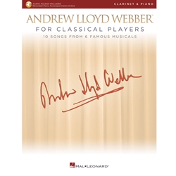 Andrew Lloyd Webber for Classical Players Clarinet and Piano /Audio Access