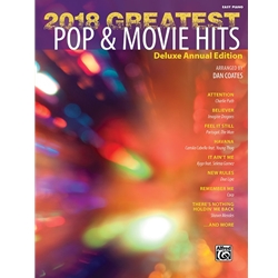 2018 Greatest Pop & Movie Hits Easy Piano EP