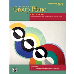 Alfred's Group Piano For Adults Ensemble Music Book 2
