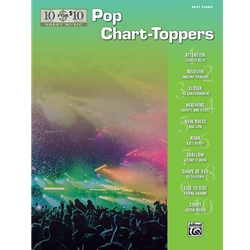 10 for 10 Pop Chart-Toppers Easy Piano EP