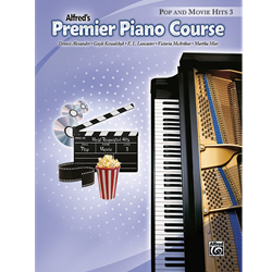 Alfred's Premier Piano Course, Pop and Movie Hits 3