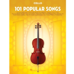 101 Popular Songs - for Cello Cello