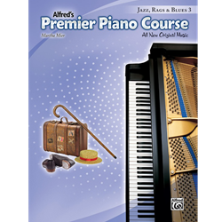 Premier Piano Course -- Jazz Rags & Blues 3