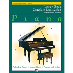 Alfred's Basic Piano Library Complete Lesson 2&3