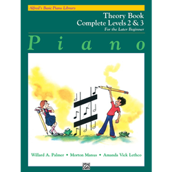 Alfred's Basic Piano Library Complete Theory 2&3