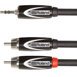 Roland, RCC-10-352R, Dual Cable 1/8-2 RCA