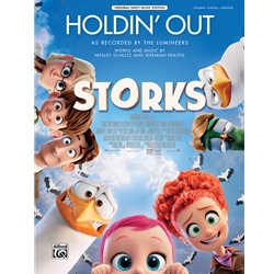 Holdin' Out (from Warner Bros. Pictures Storks) [Piano/Vocal/Guitar] Sheet