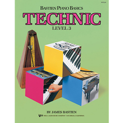 Bastien Piano Basics: Technic - Level 3