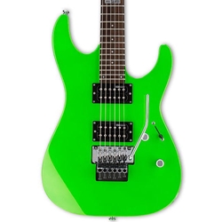 ESP LM50FRNGR Solid-Body Electric Guitar, Neon Green
