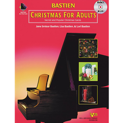 Bastien Christmas For Adults, Book 1 (Book & CD)