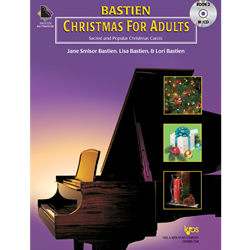 Bastien Christmas For Adults, Book 2 (Book & CD)