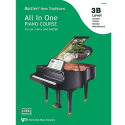 Bastien New Traditions: All In One Piano Course - Level 3B