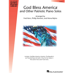 God Bless America and Other Patriotic Piano Solos - Level 5 - Hal Leonard Student Piano Library National Federation of Music Clubs 2020-2024 Selection