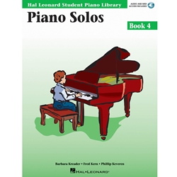 Hal Leonard Student Piano Library: Piano Solos 4 /Audio and Midi Access