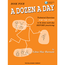 A Dozen A Day Book 4 & Online Audio