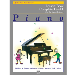 Alfred's Basic Piano Library Complete Lesson 1