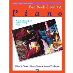 Alfred's Basic Piano Library Fun Book 1A