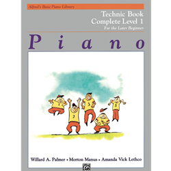Alfred's Basic Piano Library: Technic Book Complete 1 (1A/1B)