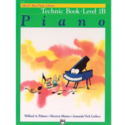 Alfred's Basic Piano Library Technic Book 1B
