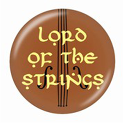 721154 Button Lord of the Strings 1 3/4"