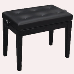 PB531 Adjustable Piano Bench Black