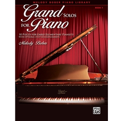 Bober Grand Solos for Piano Book 1 Piano Solos Book