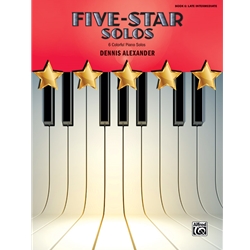 Alexander Five Star Solos Book 6 Piano Solos