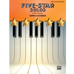 Alexander Five Star Solos Book 4 Piano Solos