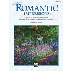 Romantic Impressions, Book 3 [Piano] Book
