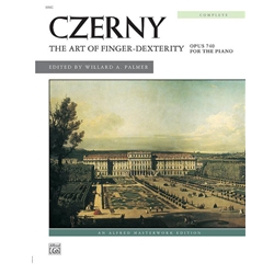 Czerny Art Of Finger Dexterity Opus 740 Complete Piano Solo