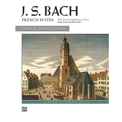 Bach, J S French Suites Piano Solo Classical