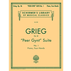 Peer Gynt Suite No. 1, Op. 46 - Schirmer Library of Classics Volume 203 Piano Duet