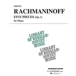 5 Pieces, Op. 3 (VAAP Edition) - National Federation of Music Clubs 2014-2016 Selection Piano Solo Classical