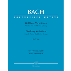 Goldberg Variations PIano Urtext