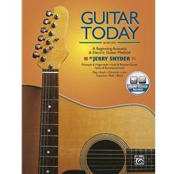 Guitar Today, Book 1 [Guitar] Book & Online Audio