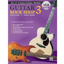 Belwin's 21st Century Guitar Rock Shop 3 [Guitar] Book & Online Audio